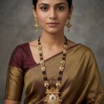 Shop our wholesale mangalsutra necklace set in antique gold with meenakari & kundan work. Export quality, bulk pricing. Order now!